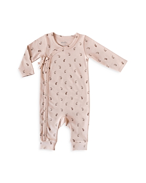 Pehr Unisex Hatchling Kimono Long Sleeve Coverall - Baby In Fawn