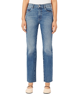 Shop Dl1961 Patti Vintage High Rise Straight Leg Jeans In Driggs