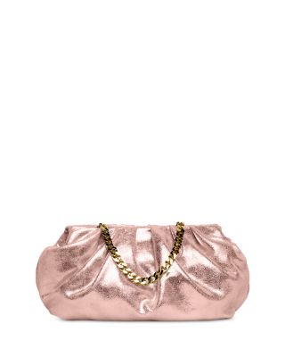 LISELLE KISS - Julie Metallic Leather Shoulder Bag