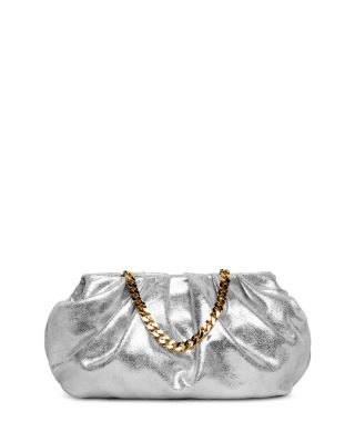 Liselle Kiss Julie Metallic Leather Shoulder Bag
