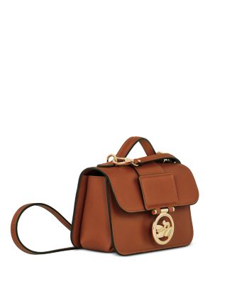 Box-Trot Extra Small Leather Crossbody Bag