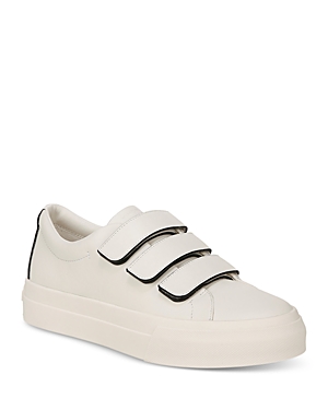 Vince Women's Sunnyside Suede Low Top Platform Sneakers In Milk White Leather