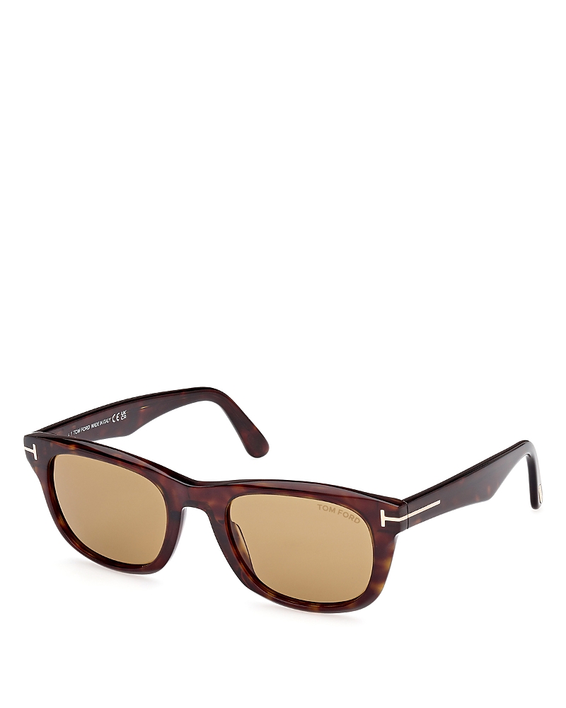 Tom Ford Polarized Square Sunglasses, 54mm