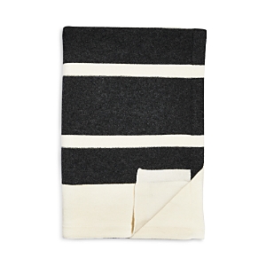 VINCE CASHMERE STRIPED THROW