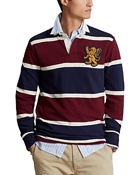 Polo Ralph Lauren - Cotton Jersey Stripe Classic Fit Rugby Shirt 