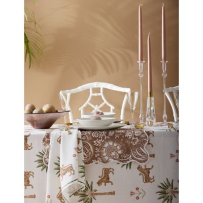 Tiger Palm Round Tablecloth, 70"