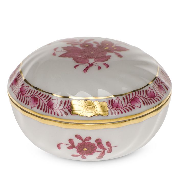 Porcelain store ring box