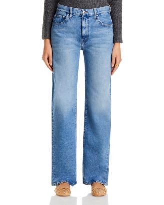 Derek Lam 10 Crosby Faye High Rise Tailored Jeans in Sutton