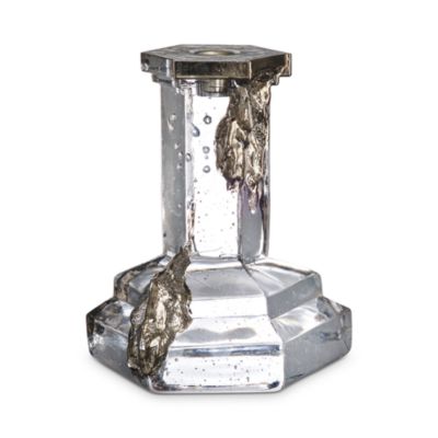 Kosta Boda Rocky Baroque Candlestick, Large