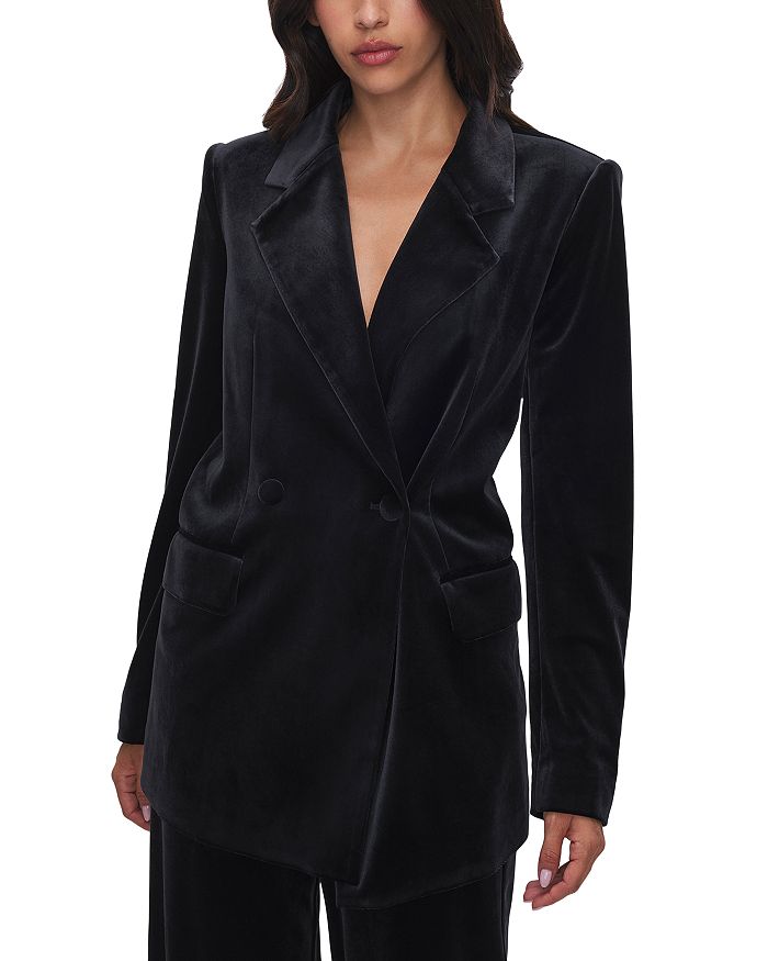 Boss best sale velvet blazer