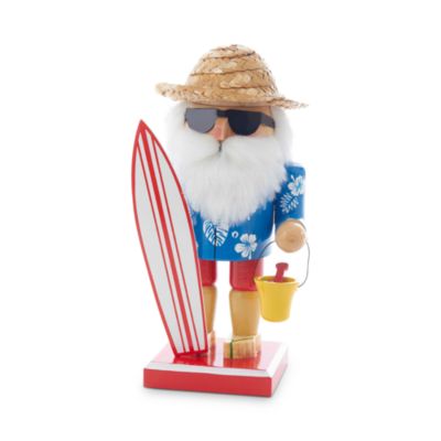 8&amp;quot; Surfer Santa Nutcracker