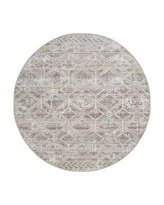 Livigno 1243 Round Area Rug, 7'10" x 7'10"