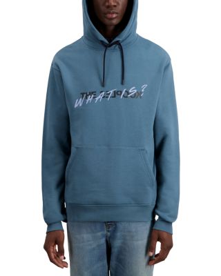 The Kooples Cotton Printed Classic Fit Hoodie