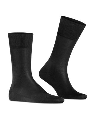 Cotton Blend Fil D'&eacute;cosse Mid Calf Socks