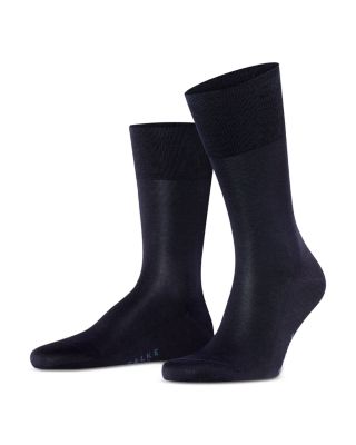 Cotton Blend Fil D'&eacute;cosse Mid Calf Socks