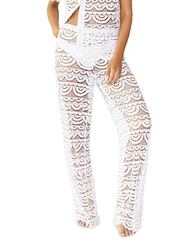 fvwitlyh Pants for Women Beach Cover up Pant Women Pocket Trouser