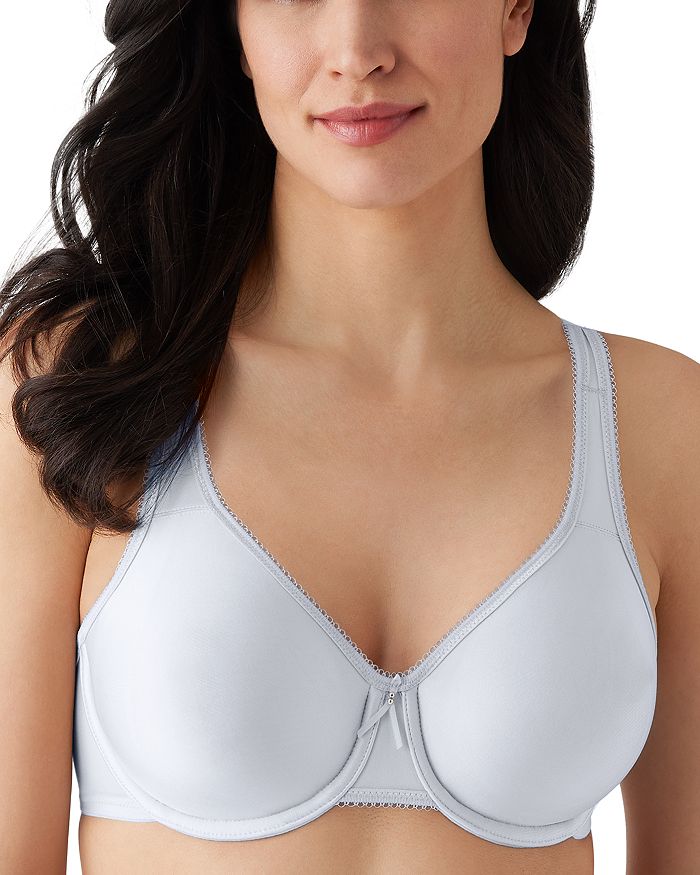 Wacoal Basic Beauty Full Coverage Underwire Bra In Ancient Water
