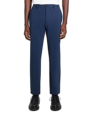 Theory Zaine Precision Ponte Pants In Deep Atlantic