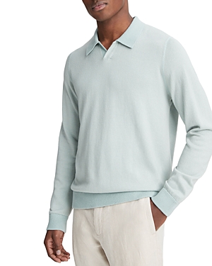 Vince Birdseye Polo Sweater
