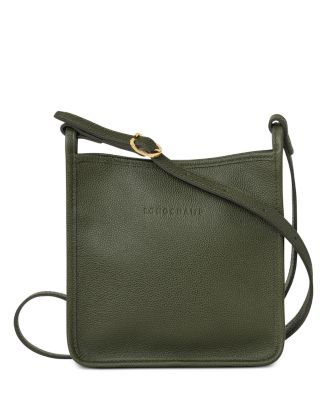 Small Crossbody Purse - Olive Green Vegan Leather Bag - Cell Phone Satchel - Simple Modern Bag - Gift for Her