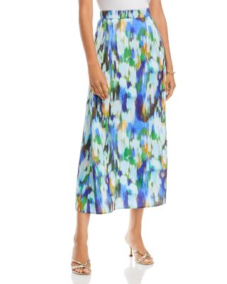Misook - Printed Maxi Skirt