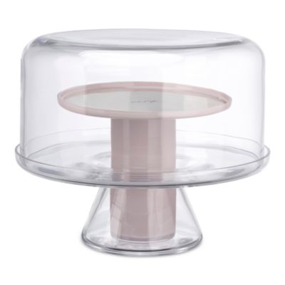 Nude Glass - Bloom Cake Stand with Dome