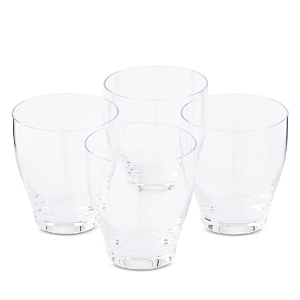 Nambe Vie Double Old-fashioned Glasses, Set Of 4 In White