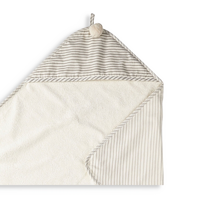 Pehr Hooded Towel In Grey