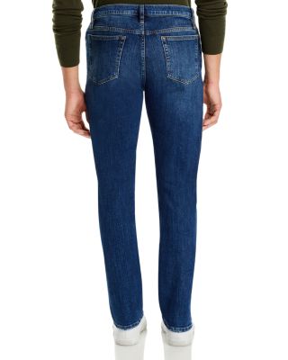 L'Homme Modern Straight Fit Jeans in Freetown Blue