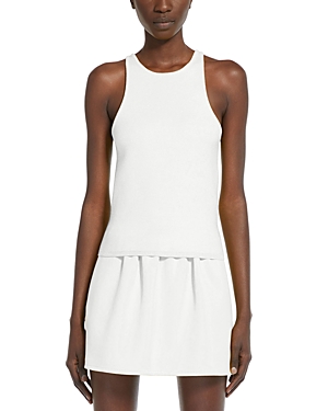 Max Mara Cashmere Tank Top In White