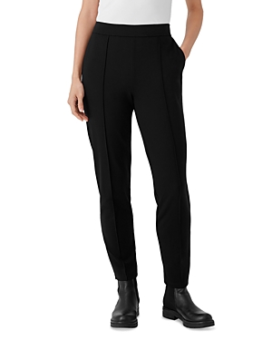 Tapered Pintuck Ankle Pants