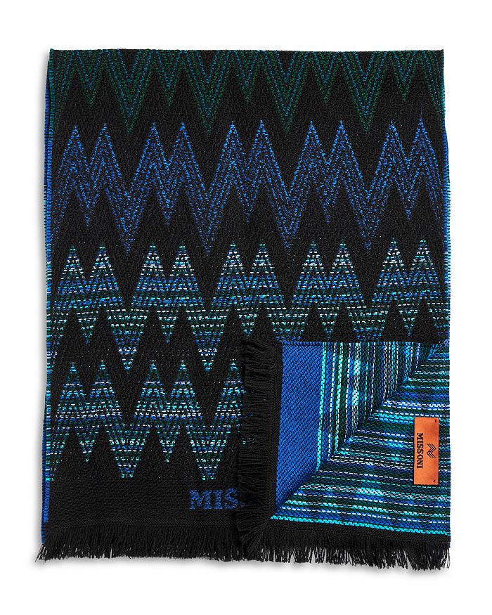 Missoni
 Chevron Wool Blend Fringe Scarf main image 0