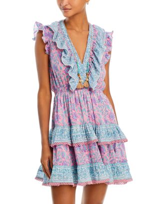 RAINEY MINI DRESS - BUTTER