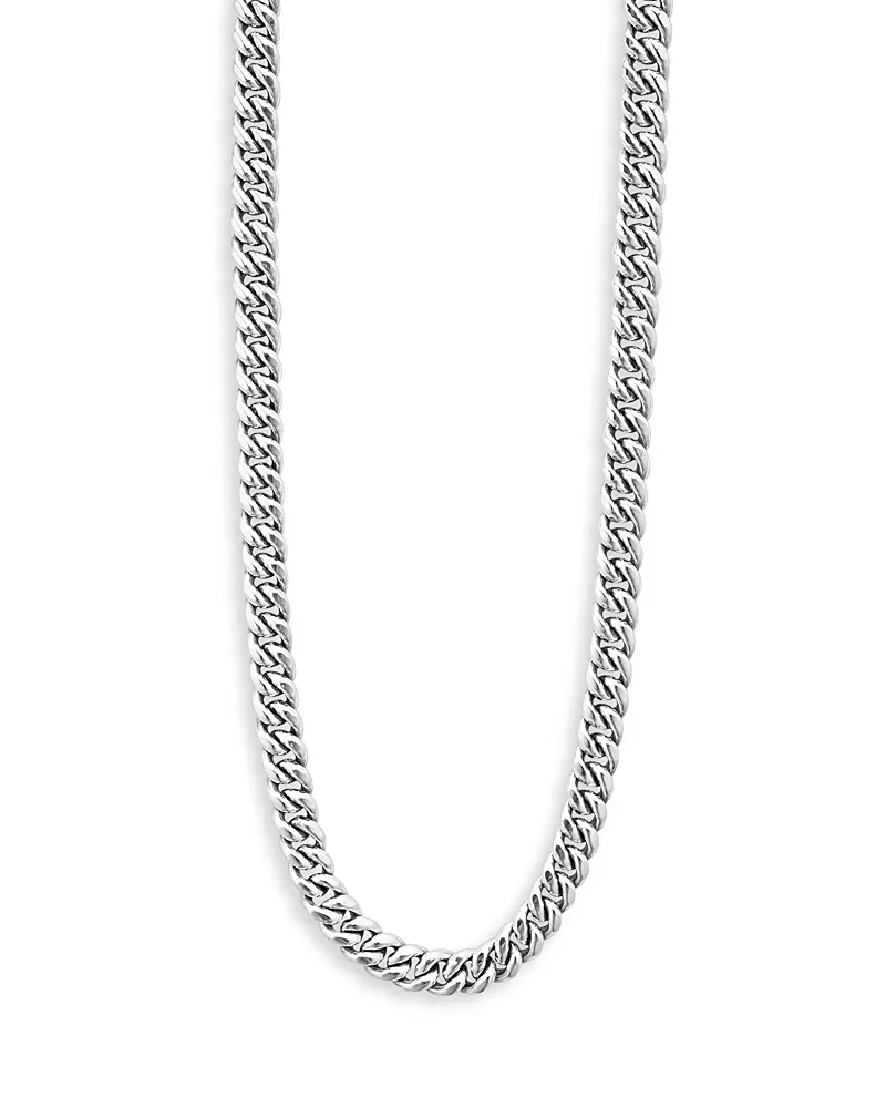 Lagos Men's Sterling Silver Anthem Curb Chain Link Necklace, 24 - Exclusive