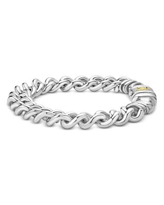 Sterling Silver Anthem Curb Chain Bracelet
