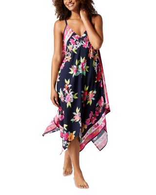 Tommy Bahama Summer Floral Scarf Dress Swim Cover-Up Bloomingdale's