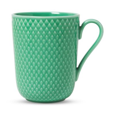 Lyngby Porcelain Rhombe Color Mug with Handle