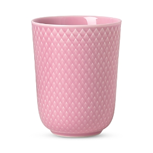 Rosendahl Lyngby Porcelain Rhombe Color Mug In Rose