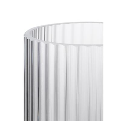 Lyngby Vase, Clear Mouth Blown Glass