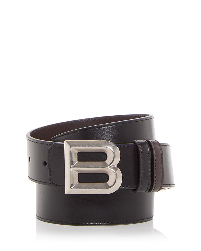 Bally Men's B Logo Buckle Leather Belt | Bloomingdale's