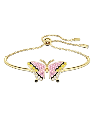 Swarovski Idyllia Crystal Butterfly Bolo Bracelet