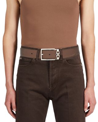 Men's Reversible Leather Belt
