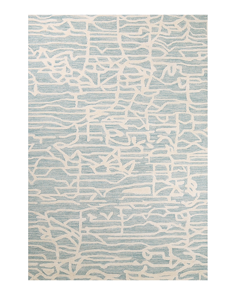 Bashian Verona Lc177 Area Rug, 5' X 7'6 In Blue/teal