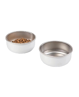 Diggs Dog Food And Water Bowl In Ash