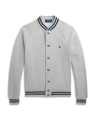 Boys' Cotton Blend Fleece Baseball Jacket - Big Kid