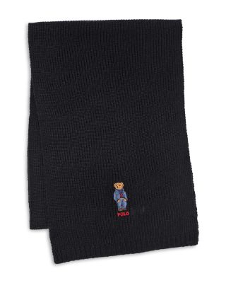 Polo Ralph Lauren - Polo Bear Ribbed Knit Scarf