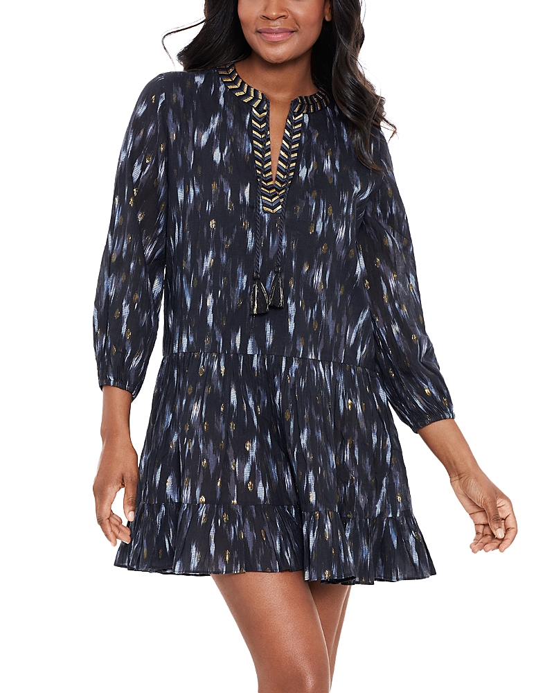 Shop Miraclesuit Bronze Reign Dress In Black Multi