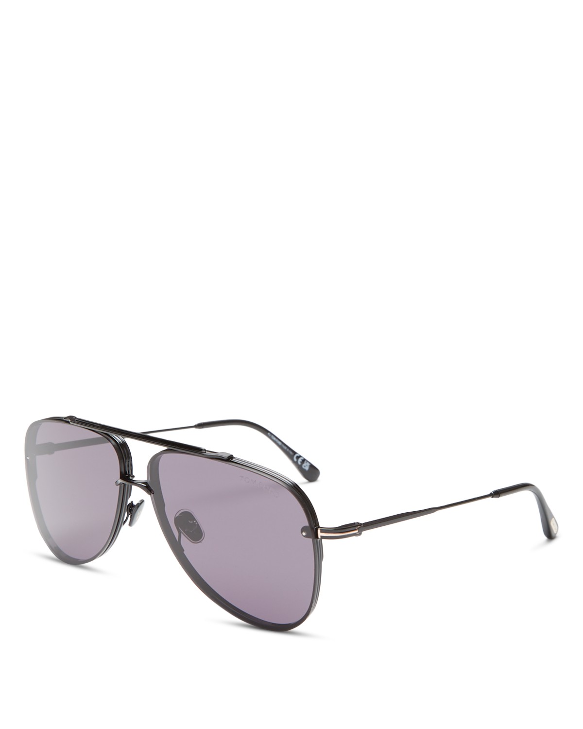 Metal Pilot Sunglasses, 62mm