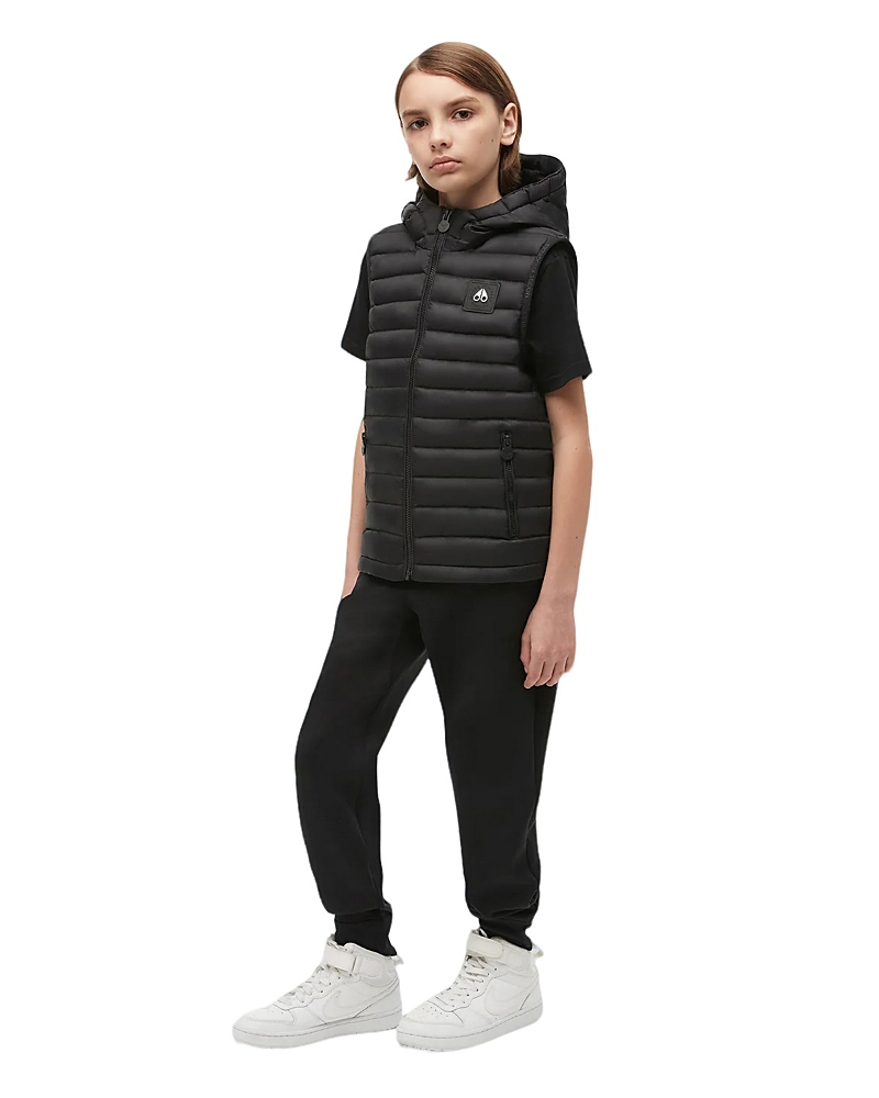 Moose Knuckles Unisex Air Down Vest In Black