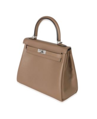 Kelly Leather Handbag